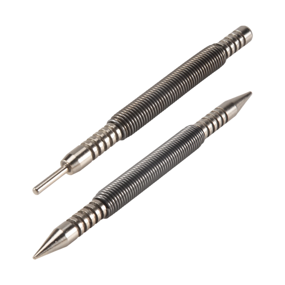 2Pcs Hinge Pin Tool 1/32 2/32Inch Hammerless Pogo Punch Door Removal Small Spring Center 4852398681363