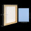 Screen Printing Kit, 10 x 14 Inch Frame with 110 White Mesh, Squeegees 6