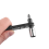 1/4 Ratchet Wrench Screwdriver Handle Drill Bit Plug Tool Hexagon Socket 6