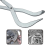 Brake Spring Pliers Dismantle Drum Adjustment and Maintenance Tool Undershoe Dismounting 5