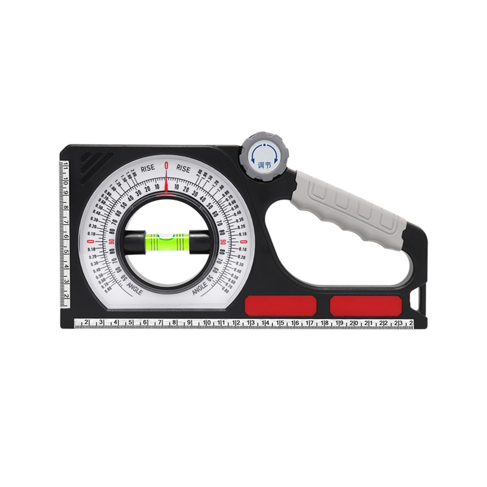 Slant Angle Meter Pitch Gauge Multi Function Slope Constructing Engineering 130 Finder With Carabiner 4852398688850