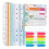 A6 Budget Planner Refill 82 Sheets Monthly Weekly Notepad 6 Hole for Binder Cover Save B 7