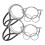4Pcs Wire Saw Chain Garrote Rope Chainsaw Survival Pocket Specialty Tools Hand Tool 8