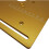Router Table Insert Plate W/Miter Gauge for Woodworking Saw Multifunctional Trimmer B 5