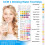16 in 1 Drinking Water Test Kit, Testing Kits for 100 PCS Quality Strips,Free Chlorine 2