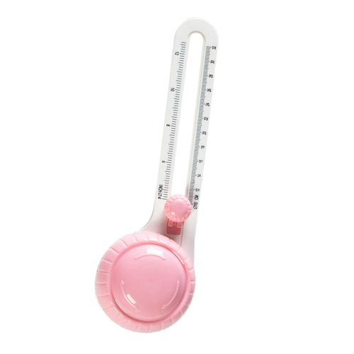 Circle Cutter for Paper, Rotary-Circular Cutter, Compass Circular Paper Scrapbooking,Pink