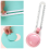 Circle Cutter for Paper, Rotary-Circular Cutter, Compass Circular Paper Scrapbooking,Pink 2