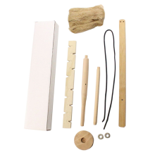 Drilling Wood to Make Fire Upgrade Double Drill Pipe Outdoor Tools Survival