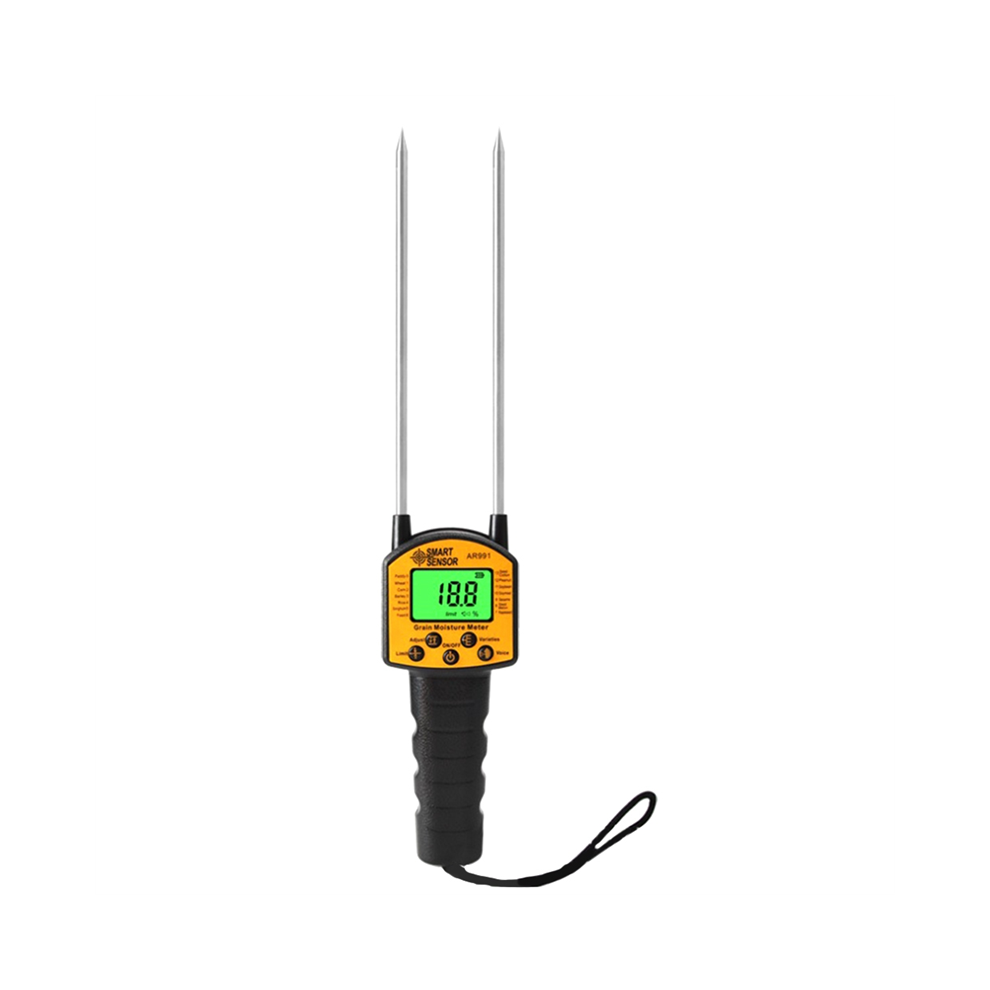 Ar991 Grain Moisture Meter Digital Analyzer Corn/Wheat Rice Bean Tester Backlight Lcd Display 4852398600050