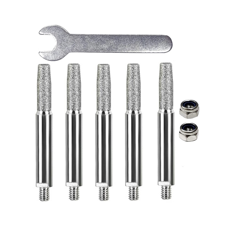 Chainsaw Sharpener Parts Diamond Coated Cylindrical Burr 4.8Mm Grinding Head 4852398600005