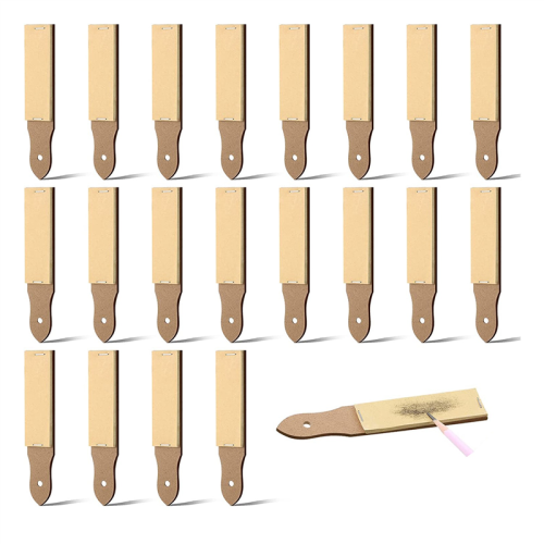 Sandpaper Sharpener Sketch Pencil Sharpeners for Artists Charcoal Pointer (20PCS)