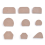 Ceramic Tool Teacups Bowl Handle Shape Plate Forming Molds Geometry Density Stripping Mud Plates Pottery Craft 4