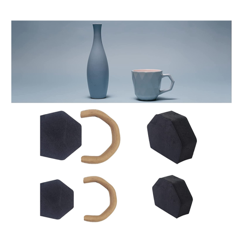 24 PCS Pottery Mug Handle Molds for Clay, Forms Clay Tool to Shape 2