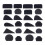 24 PCS Pottery Mug Handle Molds for Clay, Forms Clay Tool to Shape 8