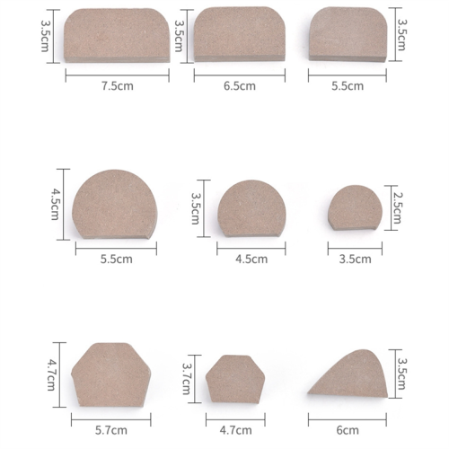 Ceramic Tool Teacups Bowl Handle Shape Plate Forming Molds Geometry Density Stripping Mud Plates Pottery Craft 1