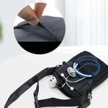Nurse Fanny Pack Nursing Belt Organizer Waist Bag Scissors Care Kit Tool Case Storage Shoulder Chest Blue