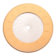 Adjustable Round Drawing Ruler 10mm to 77mm Rotatable Compass Woodworking Tool for Measuring Gauging