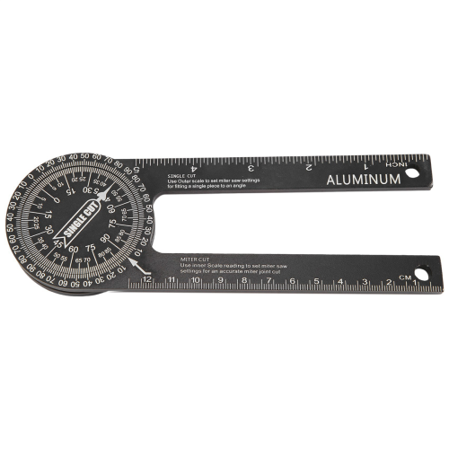 360 Degree Miter Saw Protractor Digital Ruler Inclinometer Angle Measuring Tool 1