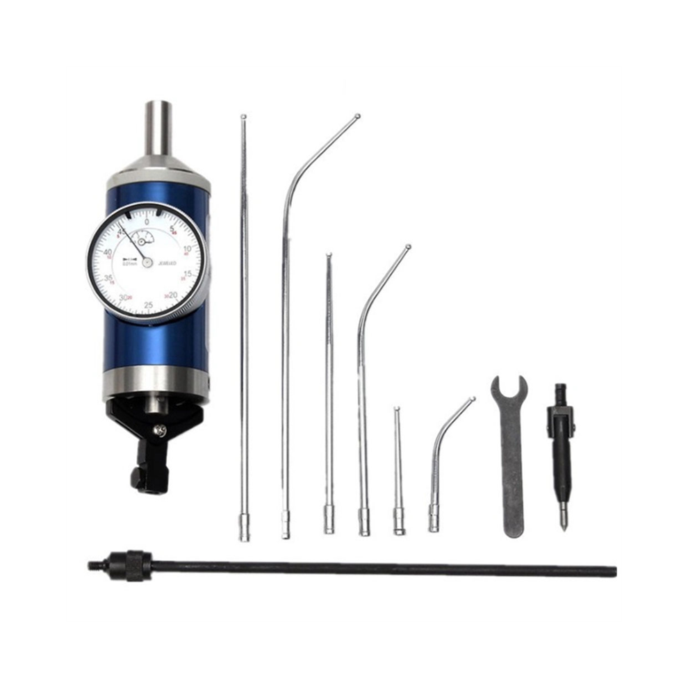 0-3Mm 1Set Centering Indicator Coaxial Dial Test Center Finder Milling Tool 0.01Mm Accuracy -Blue 4852398609411