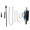 0-3Mm 1Set Centering Indicator Coaxial Dial Test Center Finder Milling Tool 0.01Mm Accuracy -BLUE 3