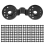 100PCS Shade Net Clips Hooks Fixing Cloth Plastic Fix Clamp Grommet Installation Black 1