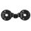 100PCS Shade Net Clips Hooks Fixing Cloth Plastic Fix Clamp Grommet Installation Black 5