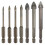 Tile Drill Bit Concrete Cement Multi-Function Punch Hole Opener Four-Edged Triangular Set Carbide 7