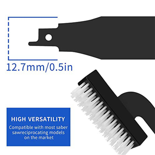 Reciprocating Saw Scraper Blade Set, Black Reciprotools Attachments and Adapters for Saws, 4-Piece 1