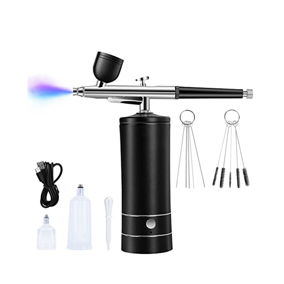 Airbrush Kit Rechargeable Cordless Compressor,30Psi High Pressure,Portable Handheld ,Airbrush Set 4852398606663