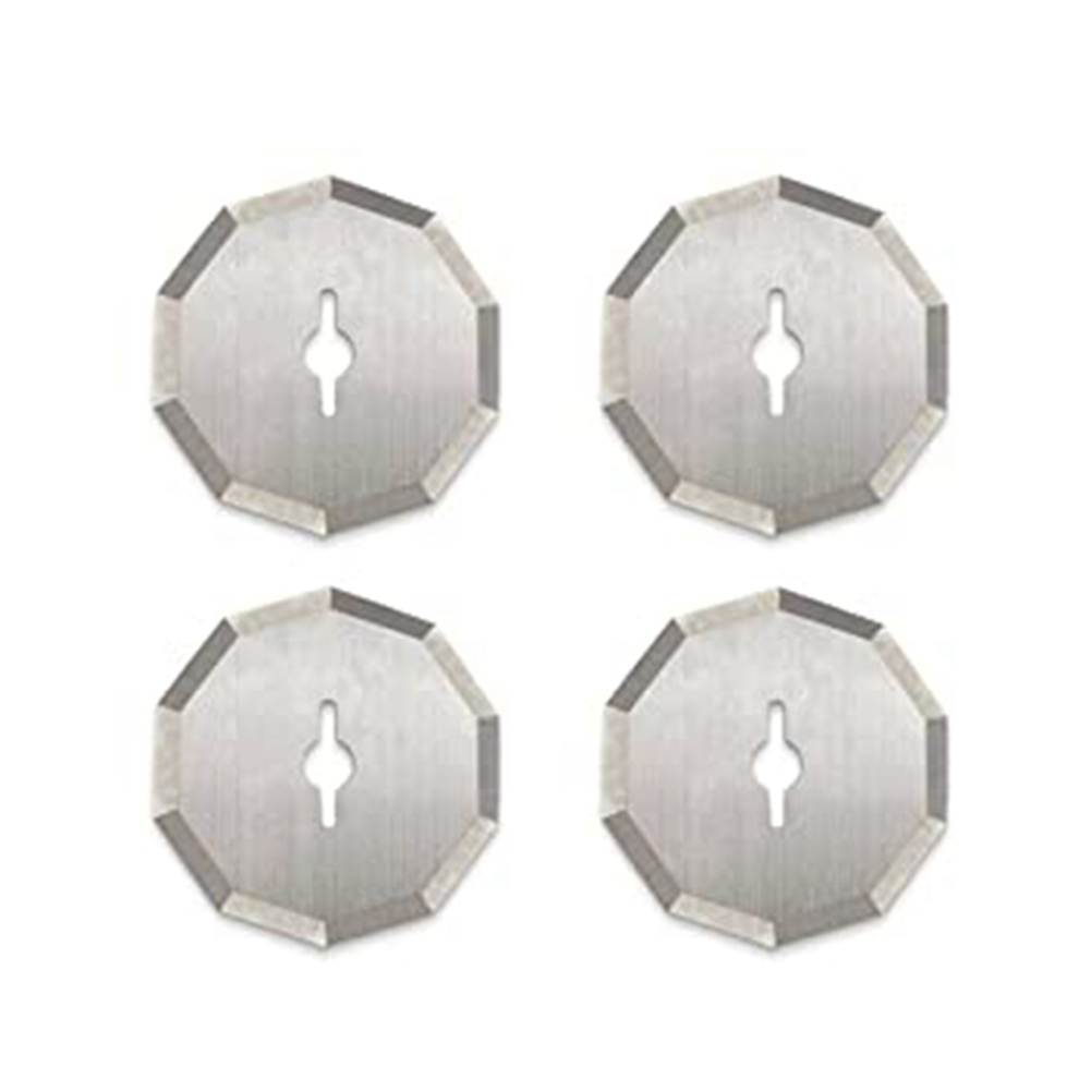 4 Pcs Replacement Rotary Blades Compatible For Wx2300 Zipsnip Rc2600k,Rc2601, Rc2602, Wx080l, Wx081l 4852398605949