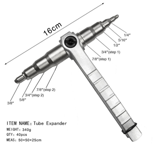 1 PCS Manual Tube Expander Hand Tools Air Conditioners Expanded Refrigeration Flaring Tool 1