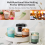 Candle Making Wax Melting Pot,Wax Melter for Making,LED Temperature Display Adults Beginner,Soy US Plug 4