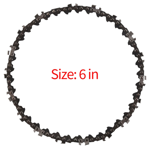 10PCS 6 Inch Chain and Guide Rail Set for Mini Saw Special Hardware Tool