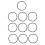 10PCS 6 Inch Chain and Guide Rail Set for Mini Saw Special Hardware Tool 2