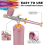 Airbrush-Kit Rechargeable Cordless Airbrush Compressor - Auto Handheld , Set (Pink) 2