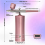 Airbrush-Kit Rechargeable Cordless Airbrush Compressor - Auto Handheld , Set (Pink) 3