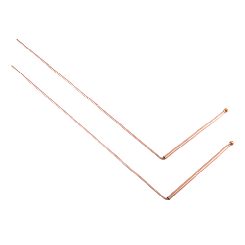 Copper Dowsing Rod Pure 2PCS Divining Rods - for Water, Treasure(B) 2