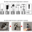 6 Pieces of Broken Screw Extractor Set 3-25mm Drill Carbon Steel Double-Sided Pulling Center 7