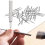 100Pcs Double-Head Skirting Thread Seamless Nail, Line Without Marks Nail with Sleeve Tool 3