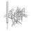 100Pcs Double-Head Skirting Thread Seamless Nail, Line Without Marks Nail with Sleeve Tool 1