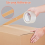 3 Roll Clear Packaging Tape Dispenser, Heavy Duty Refills for Shipping Mailing 4