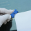 200PCS Plastic Blade Double-Edged Set Safety Glass with to Remove Sticker Label Blue. 4