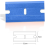 200PCS Plastic Blade Double-Edged Set Safety Glass with to Remove Sticker Label Blue. 6