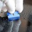 200PCS Plastic Blade Double-Edged Set Safety Glass with to Remove Sticker Label Blue. 3