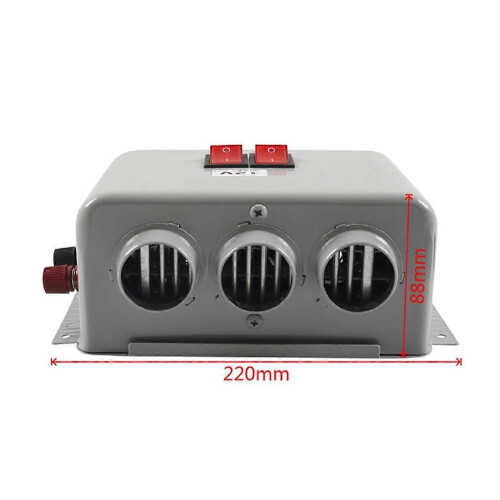 Κιτ ηλεκτρικών θερμαντήρων αυτοκινήτου 600W, ανεμιστήρας θέρμανσης 3 οπών 12V DC 1