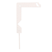 5-In-1 Book Cover Guide Stainless Steel Metal Bookbinding Tool for Scribe Marking Album Notebook Gauge Ruler