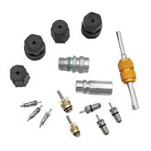 R134A Car A/C Core Valves Auto Air-Conditioning Assortment Kit High-Pressure Side A/C Service Valves