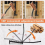 Wall Mounted Kindling Splitter Firewood Portable Manual Fire Wood Cutter 4