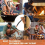 Wall Mounted Kindling Splitter Firewood Portable Manual Fire Wood Cutter 2