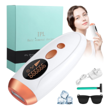 Laser Hair Removal Device, Painless Salon-Level Permanent Hair Removal Effect